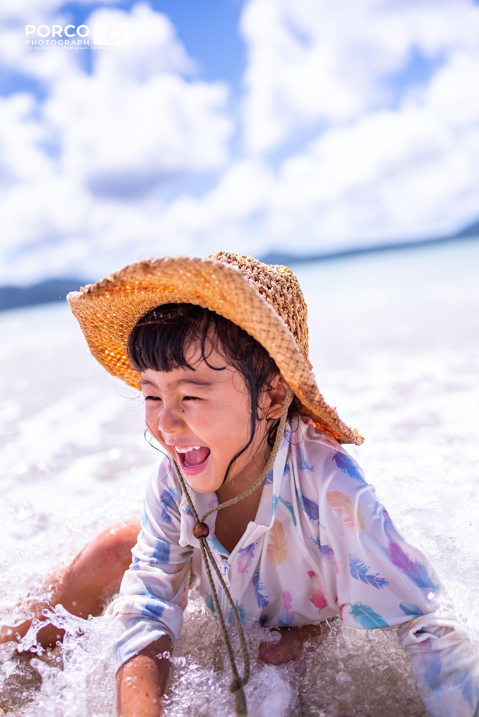 沖縄　出張撮影　家族写真　子供写真　ビーチ　