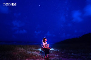 沖縄　出張撮影　星空記念写真　家族写真　子供写真　ビーチ　